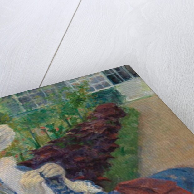 Lydia Crocheting in the Garden at Marly, 1880 by Mary Stevenson Cassatt