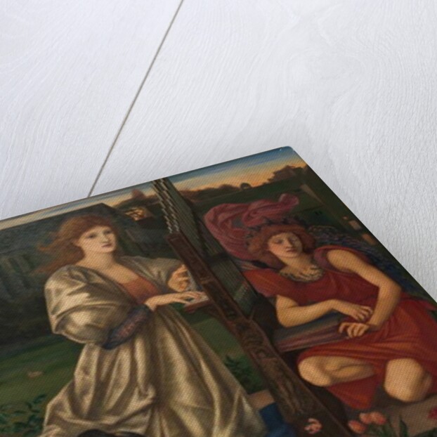 The Love song, 1868-77 by Edward Coley Burne-Jones