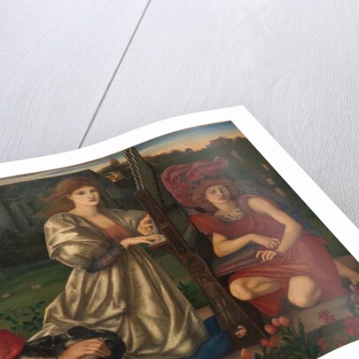 The Love song, 1868-77 by Edward Coley Burne-Jones