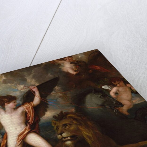 Omnia Vincit Amor, or The Power of Love in the Three Elements, 1809 by Benjamin West