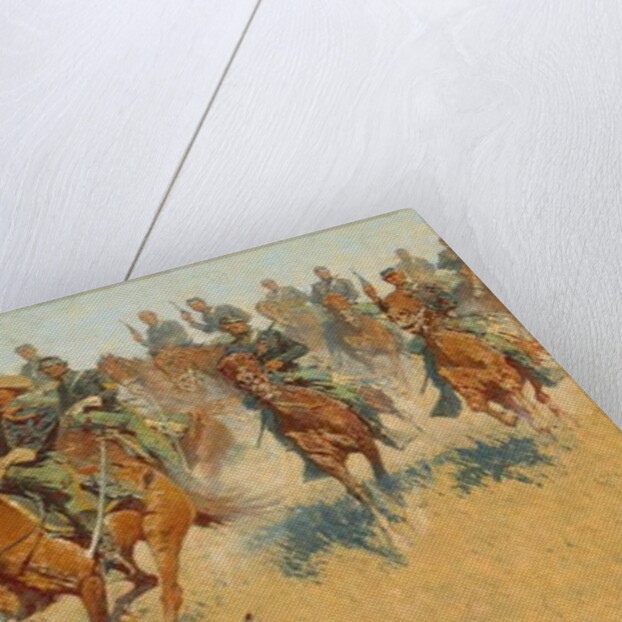 On the Southern Plains, 1907 by Frederic Remington