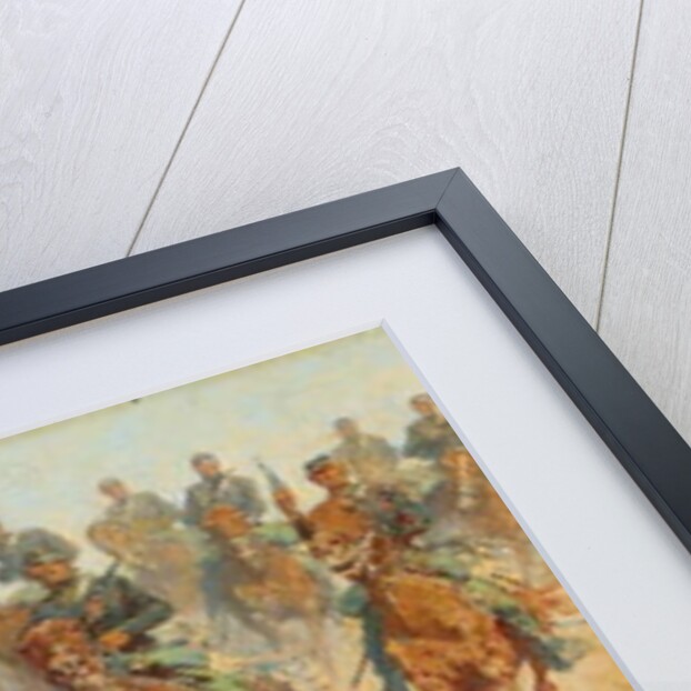 On the Southern Plains, 1907 by Frederic Remington