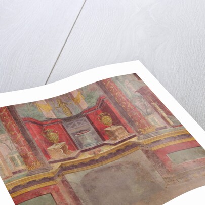 Wall painting from the cubiculum of a villa at Boscoreale, c.50-40 B.C by Roman Republican Period