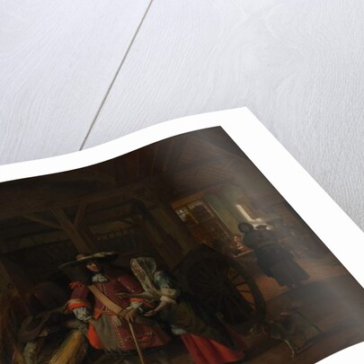 Paying the Hostess, c.1670 by Pieter de Hooch