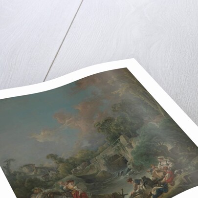 Washerwomen, 1768 by Francois Boucher