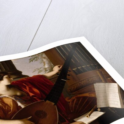 Allegory of Music, 1649 by Laurent de La Hire or La Hyre