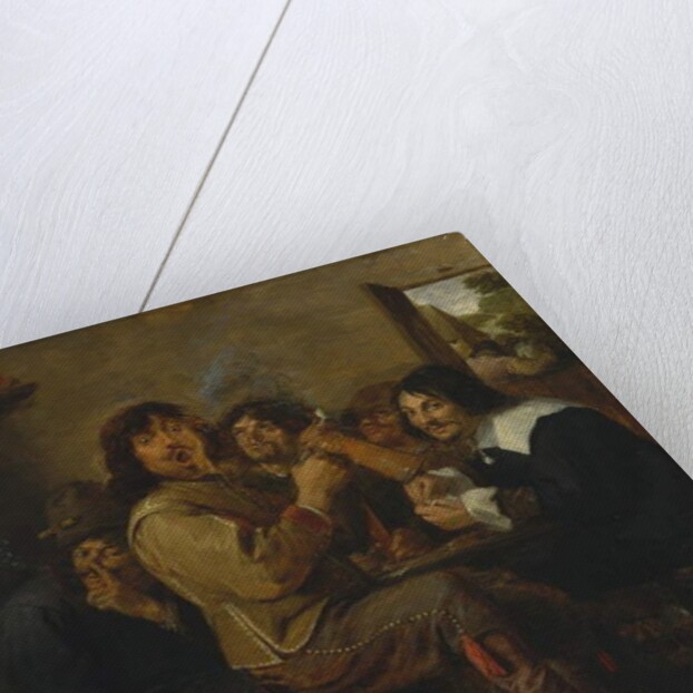 The Smokers, c.1636 by Adriaen Brouwer