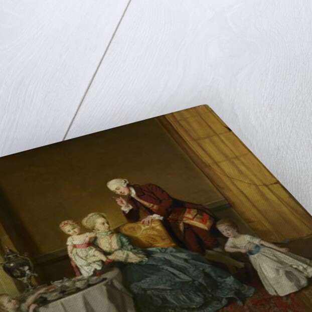 John, Fourteenth Lord Willoughby de Broke, and His Family, c.1766 by Johann Zoffany