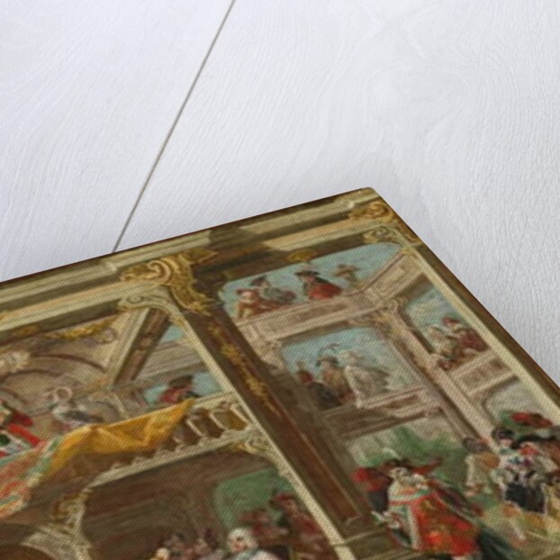 A Masked Ball in Bohemia, c.1748 by Austrian School