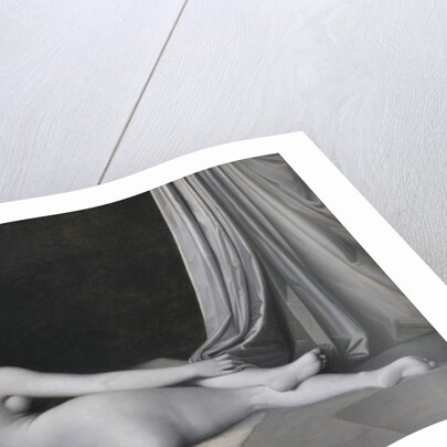 Odalisque in Grisaille, c.1824–34 by Jean Auguste Dominique Ingres