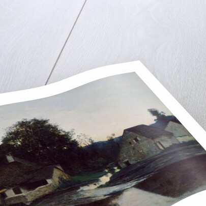 The Hamlet of Optevoz, c.1852 by Charles Francois Daubigny