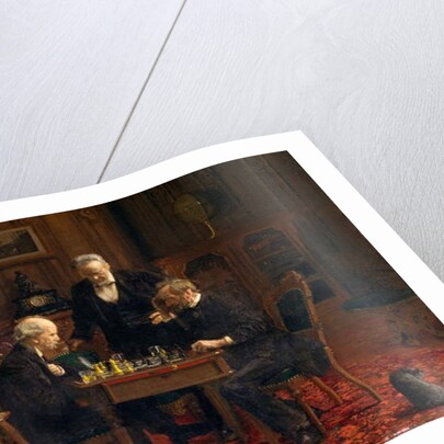 The Chess Players, 1876 by Thomas Cowperthwait Eakins