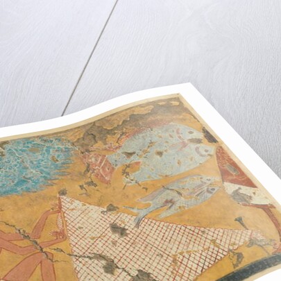 Man Making a Net, Tomb of Ipuy, c.1295–1213 BC by Norman de Garis Davies