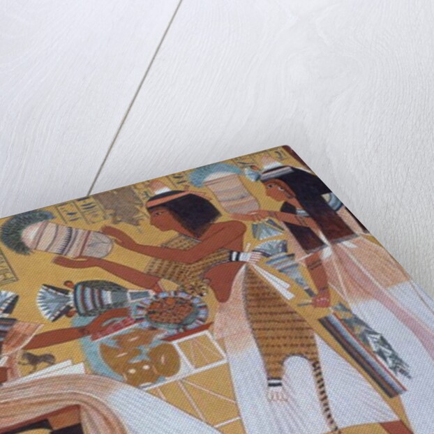 Ipuy and Wife Receive Offerings from Their Children, c.1279–1213 BC by Norman de Garis Davies