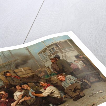 The Longshoremen's Noon, 1879 by John George Brown