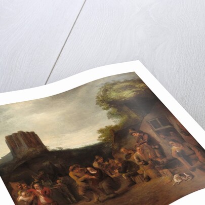 Conviviality Near the Inn, c.1650 by Constantin Daniel van Renesse