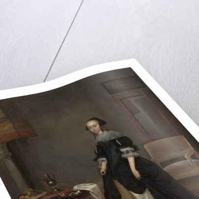 Maria van Suchtelen, c.1666 by Gerard ter Borch or Terborch