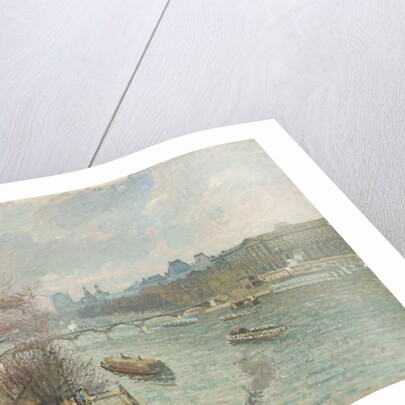 The Louvre, Afternoon, Rainy Weather, 1900 by Camille Pissarro