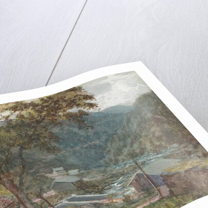 Entrance to Kauterskill Clove by John Frederick (after) Kensett