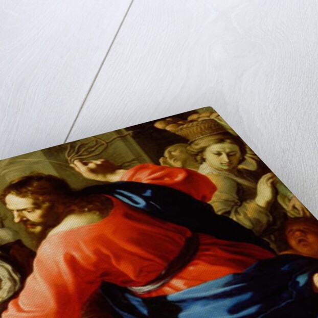 Christ Cleansing the Temple, c.1655 by Bernardino Mei