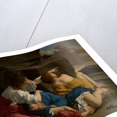 Lot and His Daughters, c.1622 by Orazio Gentileschi
