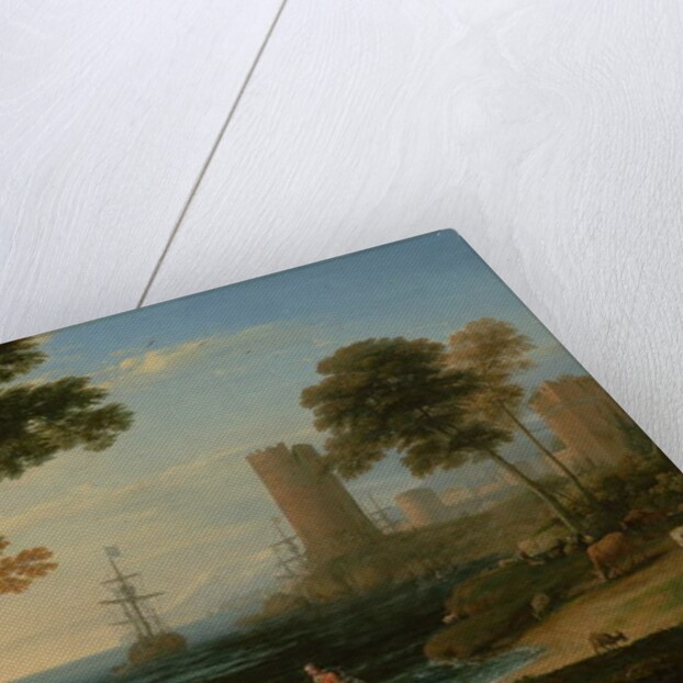 Coast View with the Abduction of Europa, c.1645 by Claude Lorrain