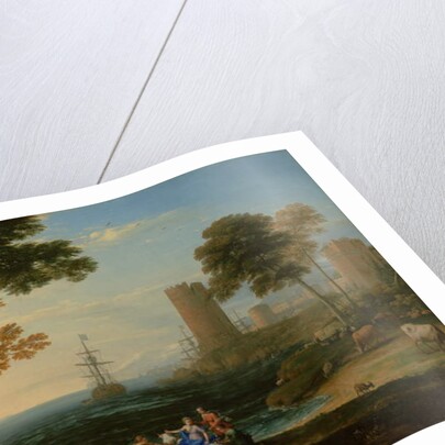 Coast View with the Abduction of Europa, c.1645 by Claude Lorrain