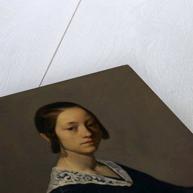 Portrait of Louise-Antoinette Feuardent, 1841 by Jean-Francois Millet