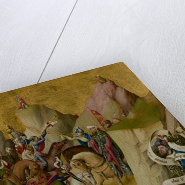 The Meeting of the Three Kings, with David and Isaiah, c.1475 by Master of St. Bartholemew