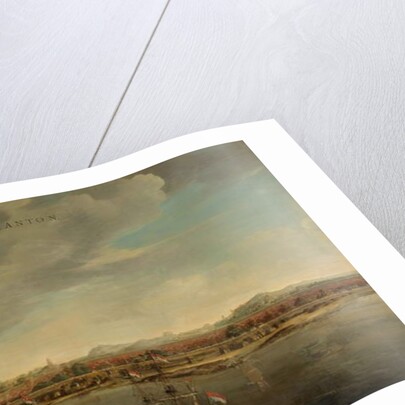 View of Canton in China, c. 1662-3 by Johannes