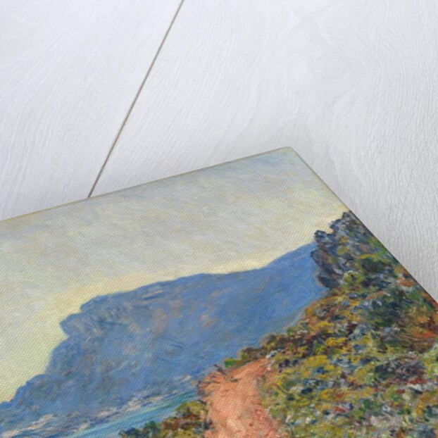 La Corniche near Monaco, 1884 by Claude Monet