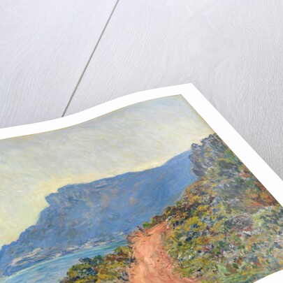 La Corniche near Monaco, 1884 by Claude Monet