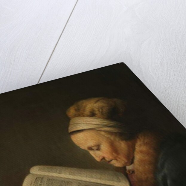 Old Woman Reading, c.1631-2 by Gerrit or Gerard Dou
