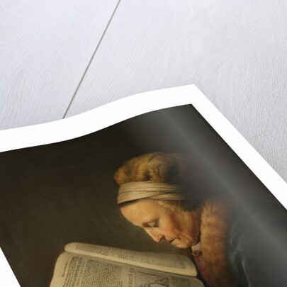Old Woman Reading, c.1631-2 by Gerrit or Gerard Dou
