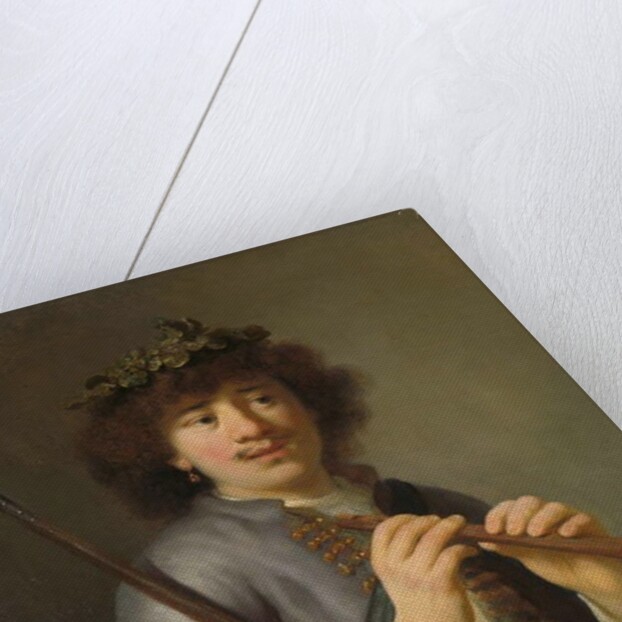 Rembrandt as Shepherd with Staff and Flute, 1636 by Govaert Flinck