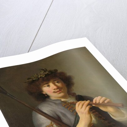 Rembrandt as Shepherd with Staff and Flute, 1636 by Govaert Flinck
