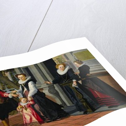 Rich Children, Poor Parents, 1599 by Aert Pietersz.