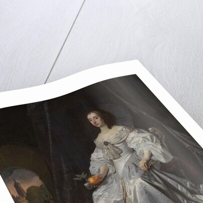 Mary Stuart, Princess of Orange, as Widow of William II, 1652 by Bartolomeus van der Helst