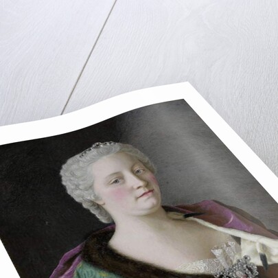 Maria Theresa Empress of Austria, Queen of Hungary and Bohemia, 1747 by Jean-Etienne Liotard