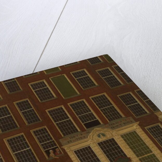 The Bookshop and Lottery Agency of Jan de Groot in the Kalverstraat in Amsterdam, 1779 by Isaak Ouwater