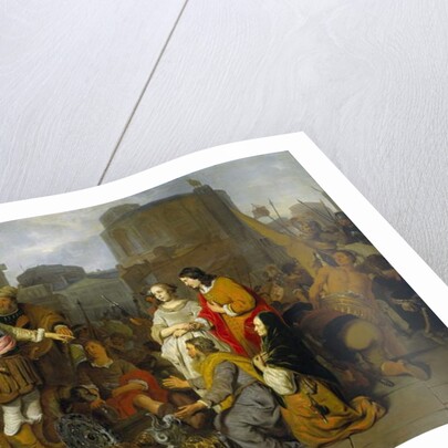 Continence of Scipio, 1650-55 by Gerbrandt van den Eeckhout