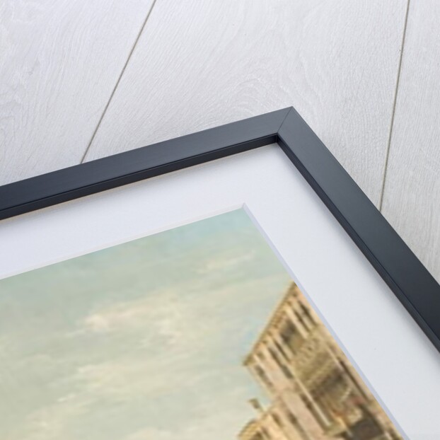 View of Grand Canal with the Palazzi Foscari and Moro Lin by Bernardo Bellotto