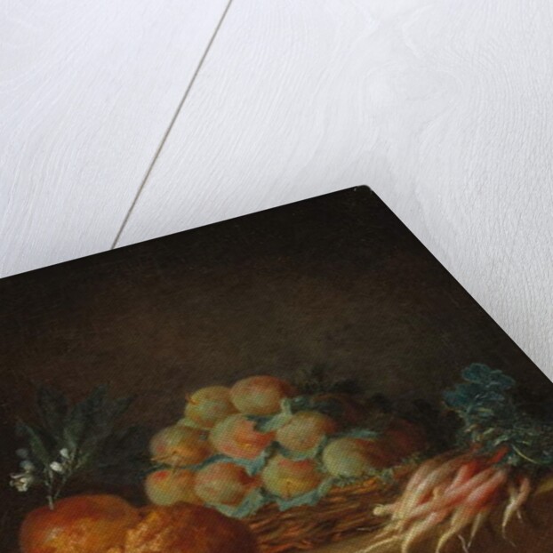 Still Life with Brioche, Fruit and Vegetables, 1775 by Anne Vallayer-Coster