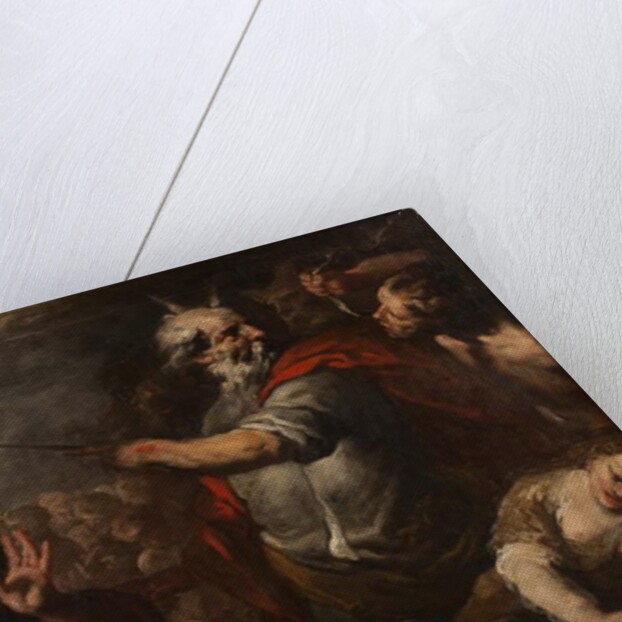 Moses and the Brazen Serpent by Italian School