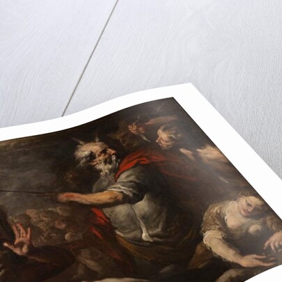 Moses and the Brazen Serpent by Italian School