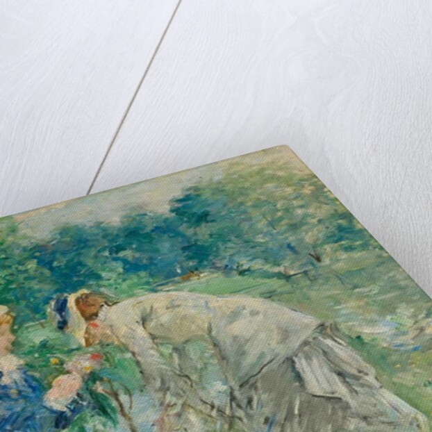 In the Bois de Boulogne, c.1875-9 by Berthe Morisot