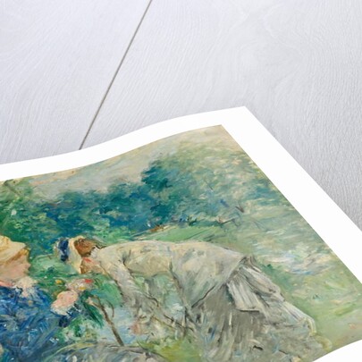 In the Bois de Boulogne, c.1875-9 by Berthe Morisot