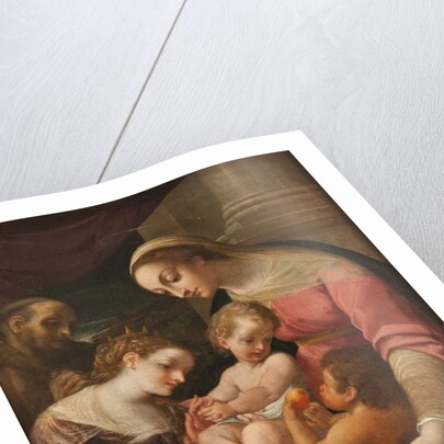 The Mystic Marriage of St Catherine, c.1600-30 by Lodovico Carracci