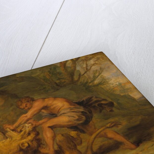 Samson and the Lion, c.1640 by Peter Paul (studio of) Rubens
