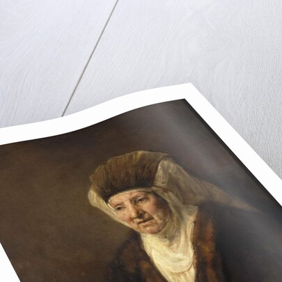 Portrait of an Old Woman, 1655 by Rembrandt Harmensz. van Rijn